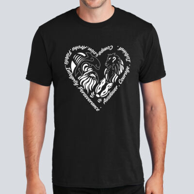 Adult T-Shirt - House Fidelis - Houses Heart Thumbnail