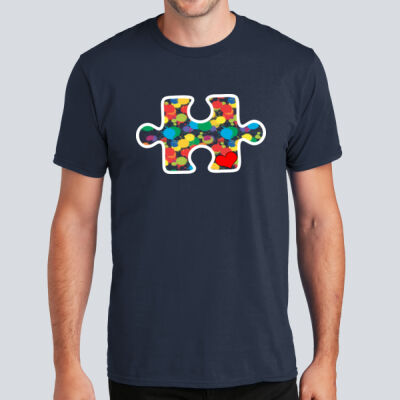 Adult T-Shirt - Autism Awareness - Puzzle Piece Thumbnail