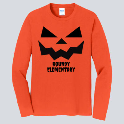 Adult Long Sleeve Shirt - Fall - Jacko Lantern Orange  Thumbnail