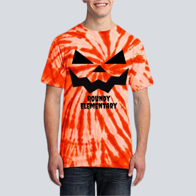 Adult Tie-Dye T-Shirt - Fall - Jacko Lantern Orange  Thumbnail