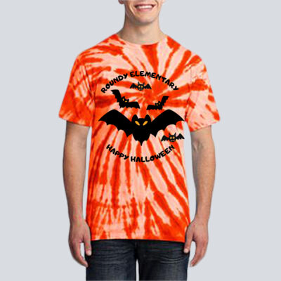 Adult Tie-Dye T-Shirt - Fall - Bats Thumbnail