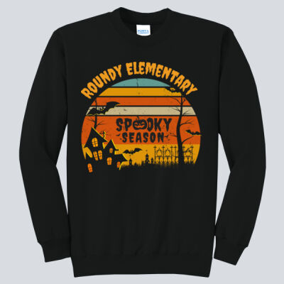 Adult Crewneck - Fall - Haunted House  Thumbnail
