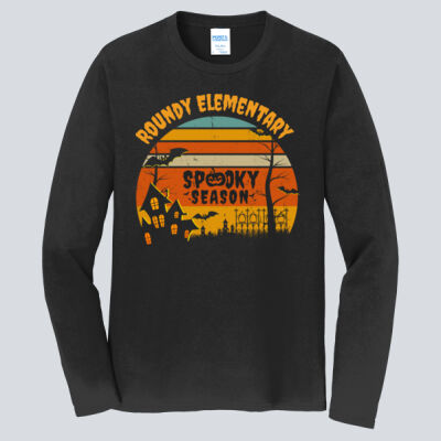 Adult Long Sleeve Shirt - Fall - Haunted House  Thumbnail