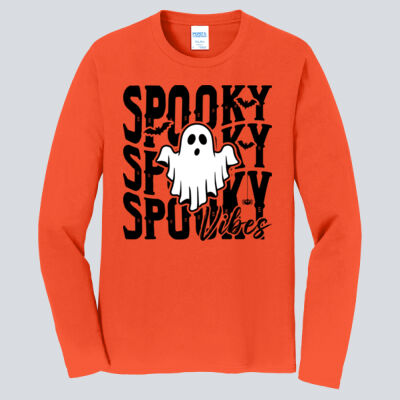 Adult Long Sleeve Shirt - Fall - Spooky Vibes Thumbnail