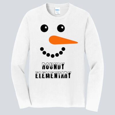 Adult Long Sleeve Shirt - Winter Holidays - Snowman  Thumbnail