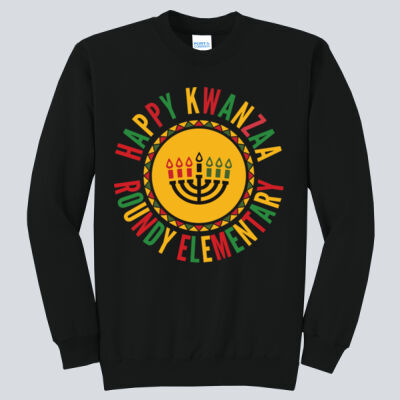 Adult Crewneck - Winter Holidays - Happy Kwanzaa Thumbnail